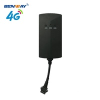 Mini Rastreador GPS 4G LTE para Auto/Bicicleta/Motocicleta, Detección ACC, Corte Remoto del Motor, Gestión de Flota, Seguimiento Android/iOS/PC, LBS, 1 Año