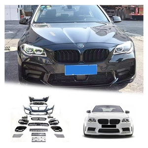 Kit de Carrocería OUYE para BMW F10, Actualización a G30, Moldura de Parachoques Delantero LCI, Juego de Luces Antiniebla Delanteras, Nuevo Material ABS, Kit de Reequipamiento para F10 G30 M5 - Product Image 1