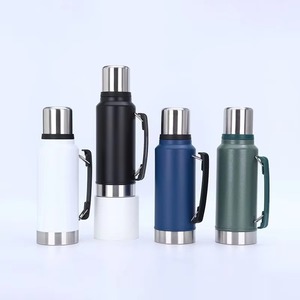 Venta al por Mayor de Termos de Acero Inoxidable para Exteriores, Botellas de Agua Aisladas para Viaje, Doble Pared, Herméticas, Mantienen la Temperatura de 6 a 12 Horas - Product Image 4