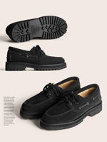 Baskets décontractées noires personnalisables pour hommes en cuir véritable suédé de vache, style vintage délavé, semelle épaisse, faites à la main, pour le sport et le skateboard