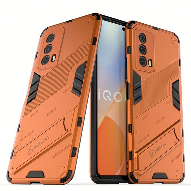 KAOU Manufacturer Wholesale Armor Hybrid TPU+PC Case - Fashion Hard Shockproof Phone Case for VIVO Iqoo Z5 5G Wholesale Fundas