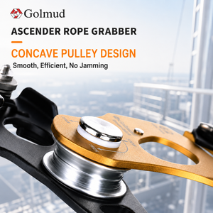 Polea de Agarre de Cuerda Multifunción Compacta Golmud G2 para Cuerdas de 9 a 10.5 mm con Carga Nominal de 150 kg para Acceso y Rescate por Cuerda - Product Image 3