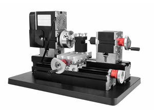 Tz20002mg Điện Lớn Mini Kim Loại Xoay Máy Tiện 12000Rpm 60W Động Cơ Lớn Chế Biến Bán Kính Tự Làm Công Cụ Trẻ Em Của Gỗ Máy Tiện - Product Image 2