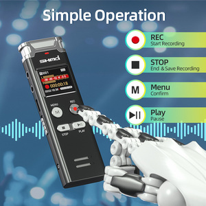 Bán Buôn Chuyên Nghiệp Kỹ Thuật Số Ghi Âm 64GB Ai Âm Thanh Ghi Âm Giọng Nói Dictaphone Với Phát Lại - Product Image 2