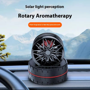 Al por mayor: Decoración de aromaterapia solar para coche con ruedas voladoras, accesorios de interior con perfume y suministros de fragancias para el centro del salón. - Product Image 2