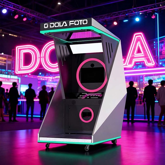 AI Photo Booth,Customization PhotoBooth Printer Camera and Software Selfie Booth Sheet,Metal Printing Picture Booth Photo 2024