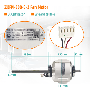 <span class=keywords><strong>Motore</strong></span> del ventilatore per interni ZKFN-300-8-2 DC310V 2.45A 1750RPM 300W BCL 8 poli parti del <span class=keywords><strong>condizionatore</strong></span> d'aria parti del <span class=keywords><strong>condizionatore</strong></span> d'aria - Product Image 4