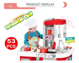 Set da Cucina <span class=keywords><strong>Giocattolo</strong></span> Multifunzionale da 53 Pezzi per Giochi di Ruolo e Simulazione di Cottura - Product Image 3