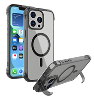 Coque de Téléphone Portable Magnétique de Luxe à Bandoulière Imprimée UV Personnalisée au Design Transparent pour iPhone 11 12 13 14 15 16 Pro Max Mini