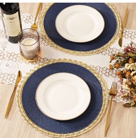 Tapis de table moderne en fer tressé pour repassage, antidérapant, pour la maison, la cuisine, l'hôtel, la décoration de restaurant occidental, durable