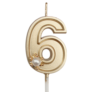 Tùy Chỉnh 3D Thiết Kế Nhiều Màu Thẻ Vỉ Paraffin Sáp Vàng Bánh Topper Cho Sinh Nhật Phục Sinh & Năm Mới Trang Trí Trong Thanh - Product Image 1