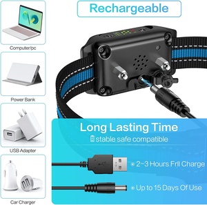 <span class=keywords><strong>Collar</strong></span> antiladridos para perros al por mayor de fábrica 2025, Control de ladridos con correa ajustable de vibración de choque para perros pequeños, medianos y grandes - Product Image 3