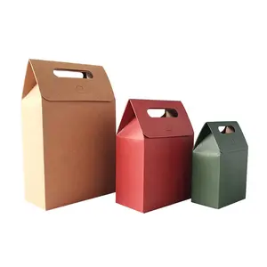 Коричневый крафт-бумажный пакет для упаковки кофе