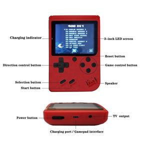 <span class=keywords><strong>Consola</strong></span> de Juegos Portátil 400 en 1, Pantalla de 2.4'', Mini <span class=keywords><strong>Consola</strong></span> de Juegos Retro, Dispositivo de Juego de Bolsillo - Product Image 2