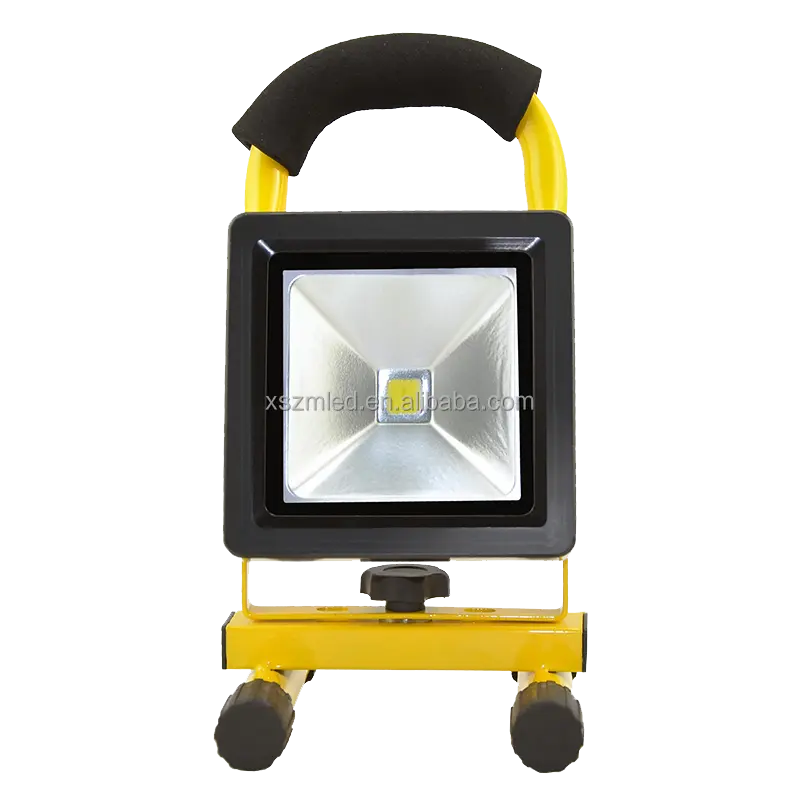 5W 10W 20W 30W 50w projector lighting yellow red blue green black color COB rechargeable lamp led emergency rescue flood light