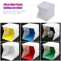 Boîte à lumière LED Portable pour Studio Photo, Kit de tente pliable pour photographie de table, 2022