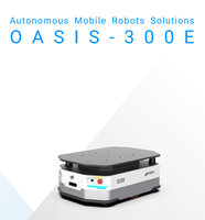 Robot mobile autonome AMR 300E pour le transport de matériel logistique, AGV, robot mobile industriel pour entrepôt