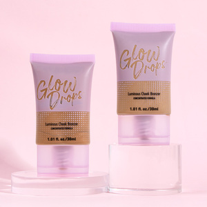 Luminous Liquid Highlighter Soft Tube Pearl <strong>Glow</strong> Highlighter Radiant <strong>Glow</strong> <strong>Drops</strong> Bronze Liquid Contour Makeup - Product Image 2