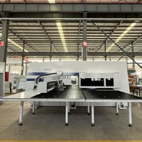 Punzonadora CNC Servoaccionada de 300 Toneladas 5000x1250mm para Fabricación de Chapa Metálica
