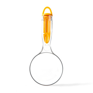Dada <b>Bear</b> Pet Food Scoop Transparent Plastic With Sealing Clip For Dog Cat Feeding Utensil - Product Image 1