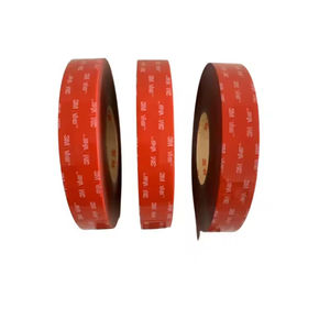 Ruban adhésif en mousse acrylique 3M 5604 GF personnalisé, résistant aux hautes températures, rouge, double face, pour le collage de pièces automobiles - Product Image 1