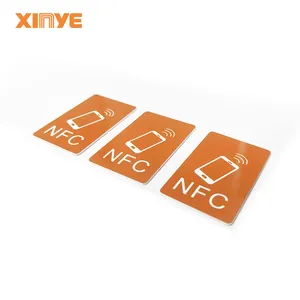 Индивидуальная Водонепроницаемая мини-смарт-эпоксидная печать NFC ПВХ логотип наклейка NTAG 213 215 216 тег RFID чип карты с QR-кодом