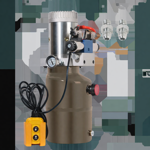 Unidad de Potencia Hidráulica de Hierro Fundido de Alta Calidad, Unidad de Potencia Hidráulica de Hierro Fundido de 6 Cuartos, DC12V/1.6KW - Product Image 3