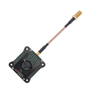 Transmisor de video FPV analógico de alta potencia de 4.9-6.1GHz, 88 canales, 3W, con ventilador de refrigeración para drones industriales - Product Image 2