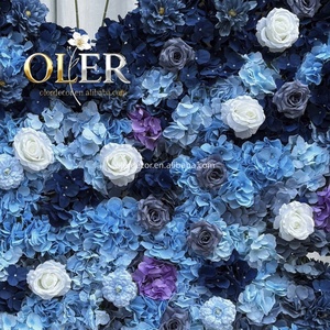 Décor mural en fleurs de soie papillon pour mariage, anniversaire, banquet, thème floral, aménagement décoratif, mobile, 3D, nouvelle arrivée, livraison rapide - Product Image 3