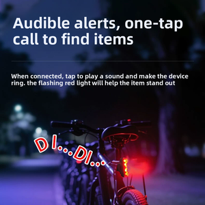 Dễ dàng cài đặt đèn đuôi xe đạp thông minh GPS Tracker & định vị với định vị liền mạch tìm thấy Silicone nhựa làm bằng xe đạp của tôi - Product Image 6