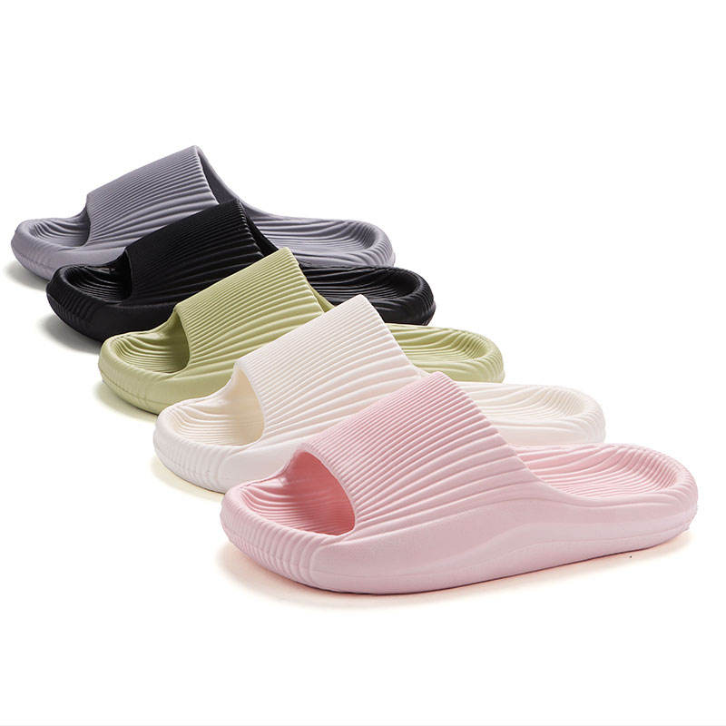 Sandalias de Casa informales desnudas para mujer, zapatos de verano para  casa, zapatillas planas sexis con punta abierta para mujer, sandalias