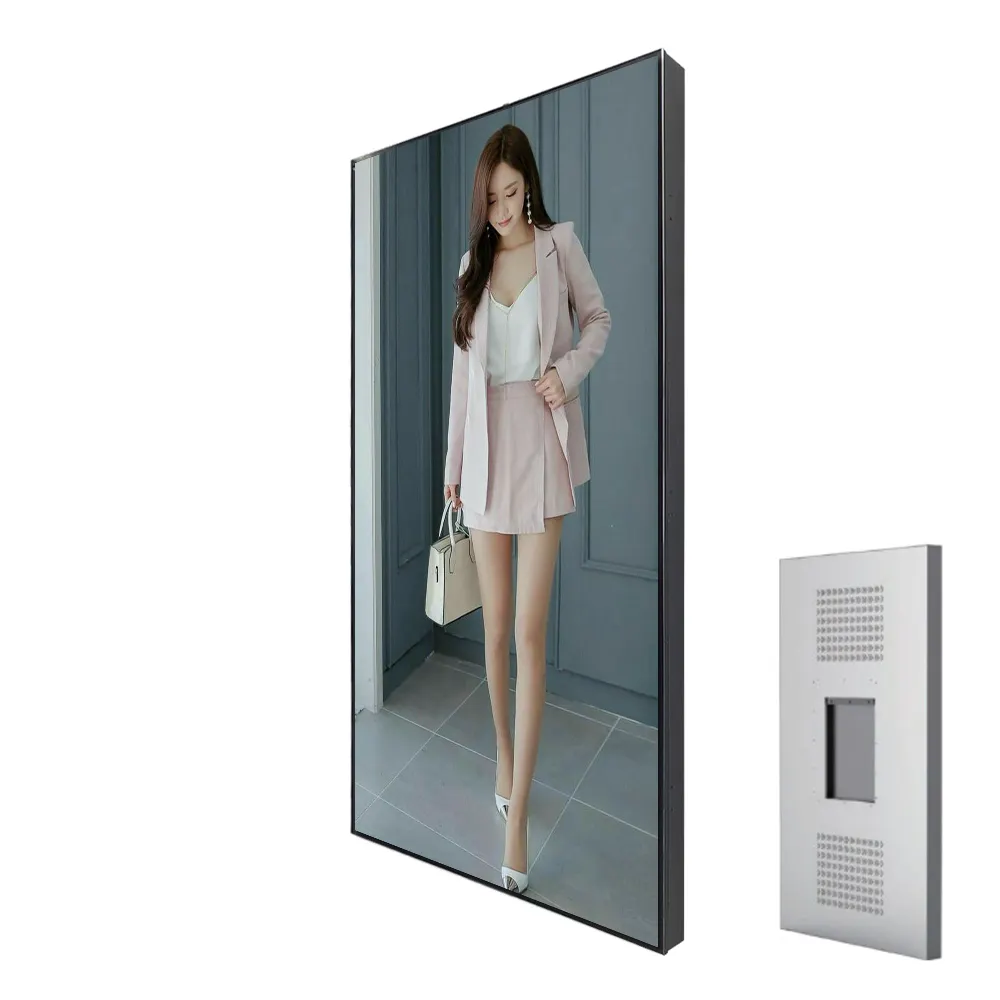 Indoor Digital Signage 43 55-inch Wall Mount Display and Android Thickness Slim Ad Player