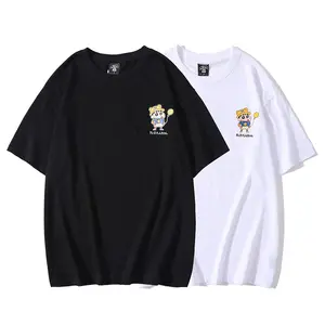 high quality custom logo unisex cotton sports men's printing bulk designer streetwear t-shirts in miami personnalised
