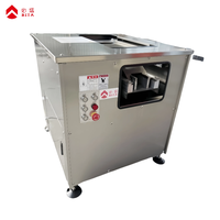 Machine de découpe de viande de filet de saumon et de poisson frais semi-automatique à haute efficacité processeur de tranches de poisson-chat et d'anguille