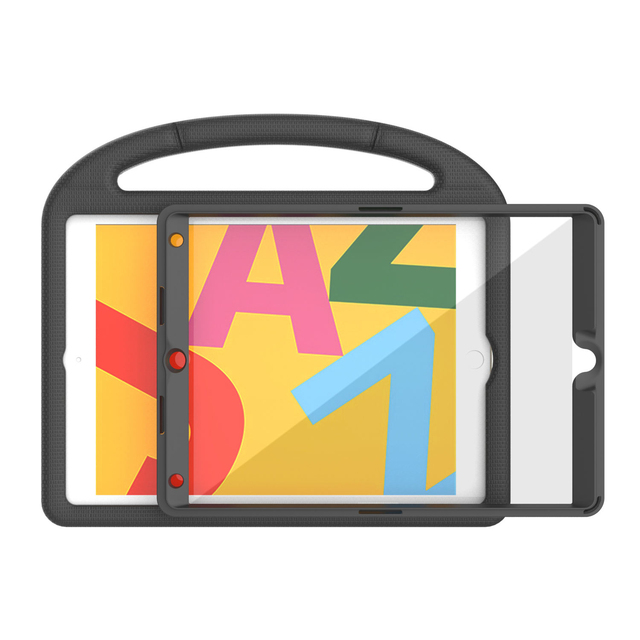 Newest Arrival Eva Dropproof Kickstand Kids Proof Eva Rugged Tablet Handle Case for Ipad 10.2 7th 8th 9th / Pro 10.5 2017