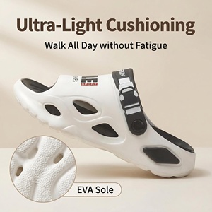 Yearning Man Evergreen Imprimé Mode à Bout Ouvert EVA Antidérapant Respirant Imperméable Amorti Léger Jetable Sportif - Product Image 4