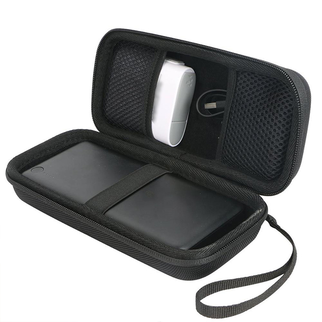 Portable Charger Cable Earphone Mobile Phone Power Bank Power Charger Carrying Pouch Case Package Bag - Case Only