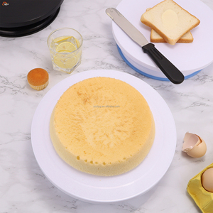 Mâm xoay bánh kem nhựa nhiều màu sắc tùy chỉnh XL, giá đỡ bánh xoay trang trí bánh, dụng cụ làm bánh, dùng cho sinh nhật, đám cưới, gia đình - Product Image 4