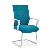 Échantillon gratuit, chaise de bureau pivotante ergonomique moderne et bon marché en maille