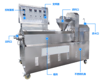 Petite machine de traitement de la viande de soja, extrudeuse de morceaux de soja en excellent état avec moteur central pour la production de protéines de soja