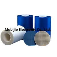 Film de protection bleu de qualité électronique Nitto V-8 0,08 Transparent Film de découpe de plaquettes UV Film de masquage acrylique simple face PVC