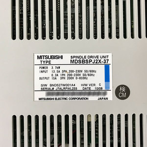 MDSBSPJ2X-37 ชุดไดรฟ์เซอร์โวแอมพลิฟายเออร์ของแท้จาก Mit รุ่น MDSBSPJ2X37 - Product Image 2