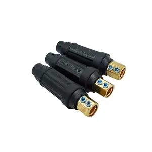 Stekker Tig Laskabelconnector Connector Set DKJ10-25 & DKZ10-25 Snelkoppeling In Dinsstijl 200amp 4 Stuks