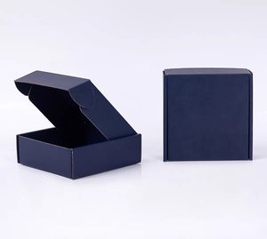 Biểu tượng tùy chỉnh Kraft thương mại điện tử bao bì bán buôn vận chuyển hộp giấy bưu phẩm Hộp quần áo phụ kiện Matt cán - Product Image 6