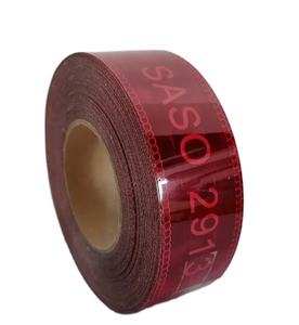 Arabia Saudita SASO 2913 adhesivo amarillo pegatina de tira reflectante, cinta de advertencia reflectante para camión de remolque - Product Image 2