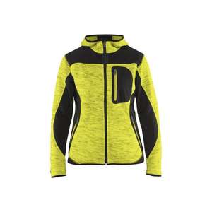 BLAKLADER - 493121173399S Chaqueta de punto para mujer Amarillo/Negro-EAN 7330509645147 CHAQUETAS DE TRABAJO - Product Image 1