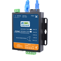 Servidor serie industrial Convertidor de 1 puerto RS232/485/422 a Ethernet con SFP/RJ45 Modbus TCP MQTT Gateway Fabricante DE LA DC9-36V