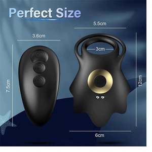 Pille für Qreser Die <span class=keywords><strong>Penis</strong></span> kinder Jrejeonphil Korean <span class=keywords><strong>Male</strong></span> Size Multi Wearable Vib rating Cock Ring Vergrößerung - Product Image 6