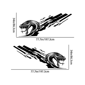Universal Off-Road <span class=keywords><strong>Cobra</strong></span> Truck Body Door Decoración Accesorios <span class=keywords><strong>Car</strong></span> Pickup Side Body Decals Stickers - Product Image 6