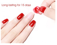 L&M OEM 15ml Gel UV transparent peel-off pour base coat, non toxique, certifié CE & MSDS, marque privée